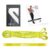 Boldfit Heavy Resistance Band for Workout Set Exercise & Stretching Pull Up Bands for Home Exercise for Gym Men & Women Loop Bands Toning Bands Resistance Band Yellow (3-7 Kg)
