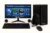 TECNICO Victory Desktop CPU Set, Core I3 2120 2.2GHz, 8 GB DDR3 RAM, 128 GB SSD, RGB Keyboard Mouse Set, WiFi 6, Bluetooth, Speakers, Headphone (Include Monitor 20″ Led)