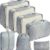 Polyester 7 Set Travel Organizer Bag 3 Packing Cubes + 3 Pouches + 1 Toiletry Organizer Bag (Grey, 27.99 Cm, 11 Cm)