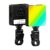 Lapster Luma sync RGB Light for Video Shooting YouTube,Zoom Meeting, Photography Lighting with Clip Dimmable and Rechargeable for Camera Selfie Stick Tripod Laptop Cellphone & Other Gadgets