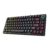 EvoFox Katana X2 TKL Mechanical Gaming Keyboard | 3‑Pin Replaceable Clicky Blue Switches, Dynamic Backlighting, All Keys Anti‑Ghosting, Volume Knob, Copilot, Xbox Gamebar, Screenshot & More (Black)
