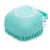 Foodie Puppies Dog Bath Brush Body Scrubber Shampoo Dispenser Tick Remover – (Silicone Dispenser Brush) for Shower Bathing and Shedding Soft Silicone Brushes for Pet Puppy Dogs Cat Rabbit Horse