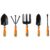 TrustBasket Gardening Tools Kit for Home 5-Piece Garden Tools for Home Gardening Set Including Big & Small Trowel, Cultivator, Weeder & Garden Fork Durable Agriculture Tools & Gardening Items Combo
