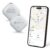 Portronics Worldtag Item Finder with Upto 1 Year Battery Life, Bluetooth Tracker,MFi Certified, Item Locater for Keys, Wallets, Luggage, Gadgets etc,Only iOS Compatible with Apple Find My App