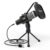 TONOR USB Microphone, Condenser Computer PC Mic with Tripod Stand, Metal,Pop Filter, Shock Mount for Gaming,Streaming,Podcasting,YouTube, Voice Over,Skype, Twitch,Compatible with Laptop Desktop, TC30