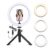 Tygot 12-Inch Ring Light with Adjustable Tripod Stand & Phone Holder, 3 Color Modes & 10 Brightness Levels, USB Powered LED Light for Makeup, YouTube, Photography, Zoom & Live Streaming