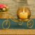 Gold Decorative Bicycle Holder with Golden Glass | Home Decor Showpiece for Living Room, Bedroom, Table Decoration | Decor Stand, Festival Decor & Gift Items for Home