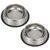 Foodie Puppies Stainless Steel Dog Bowl – (450ml, Pack of 2) Pet Feeder Water Food Bowl Non-Slip Puppy Dishes for Small Dogs, Cats, Kitten and Rabbit | Bowl with Anti-Skid Rubber Base