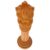 Handicraft Wooden Natural Ashok Stambh/Pillar For Office, Study Table Decoration Items Home Decor Office Decoration Items, 15 Cm