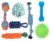 Dog Rope Toys + Chew Toys, Combo Pack of 7 (Color May Vary)