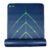TEGO Stance Yoga Mat with GuideAlign for Posture Alignment (Blue Green Without Bag) | Reversible Design with Dual Texture Grip | 5mm Thick | Antimicrobial, Non-Slip, Sweat-Resistant | 6ft x 2ft | Yoga & Fitness Mat | Shoe-friendly Workout Mat