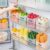 RILION 6 fridge storage boxes multipurpose containers for storage Space-saving Refrigerator Side Door Organizer for fridge kitchen Fruits, Vegetables Storage Containers- transparent, Plastic