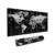 Dyazo Large World Map Anti-Slip Extended Desk Mat| Mouse Pad | Water Resistant Mat for Laptop| Computer Size 800 x 300 x 3 mm (Black No Logo)
