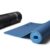 Fitness Mantra® TPE Dual Color Anti-Slip Yoga Mat with Cover Bag for Gym Workout and Yoga Exercise for Men & Women Fitness| 1 Piece| 6mm| 24″x72″| Dual Color| Premium| Navy + Sky|