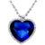 YouBella Valentine Gifts for Girlfriend/Wife Jewellery Crystal Heart Titanic Necklace for Girls Fashion Pendant Necklace Jewellery for Girls and Women