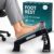 Adjustable Foot Rest for Office Chair with Massage Texture and Roller | Ergonomic Footrest Under Desk with 6 Heights | Leg Resting Stool for Home, Office Table and Sofa (Footrest 2)