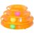 Foodie Puppies Interactive (3 Layers) Tower Track Roller with Colorful Balls for Cats and Kittens | Turntable Puzzle Toy for Mental and Physical Exercise (Color May Vary)