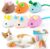RvPaws Mouse Toy – 6 Pieces Cats Mouse Plush Cat Toys Realistic Cute Kitten Mice Filled Polyfill Rat for Cat
