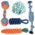 Tail Dog Toys + Dog Chew Toys + Puppy Teething Toys + Rope Toys + Dog Toys for Small to Medium Dog Toys + Dog Toy Pack(Pack of 5)