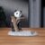 Cute Panda Mobile Stand Showpiece for Home Décor Idols for Office Desk Table, Creative Phone Stand Holder Tabletop Statue for Gift Gifting Items Birthday Decoration (Cute Panda), Space