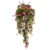 Tdas Artificial Hanging Plants Leaves Eucalyptus Ivy Garlands Plant Greenery Vine Creeper Home Decor Door Wall Balcony Decoration Party Festival – 1 Pcs (Pink)