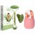 2-in-1 Jade Roller, Gua Sha & Ice Roller Set – Natural Stone Face Massager for Skin Tightening, Puffiness, Anti-Aging, Glow & Relaxation | Reusable Facial Tools for Men & Women