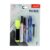 Luxor Pro-Desk Set of 7 Assorted Combo | Perfect for Home and Office | Essential Stationery Item Kit | Writing tools | Office writing supplies